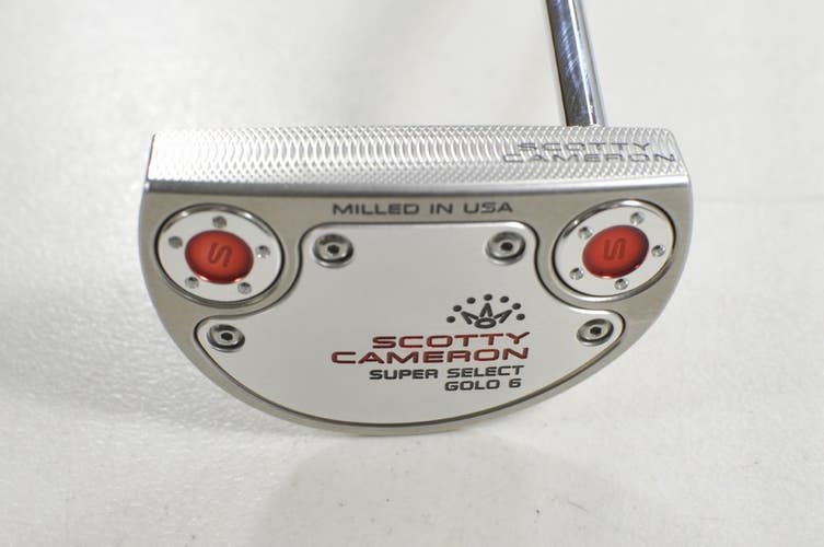 Titleist 2023 Scotty Cameron Super Select GOLO 6 35" Putter Right Steel # 214754