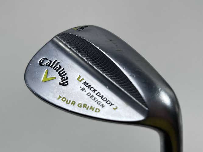 Callaway Mack Daddy 2 Tour Grind Chrome Wedge 60* 9 Bounce T-Grind Regular RH