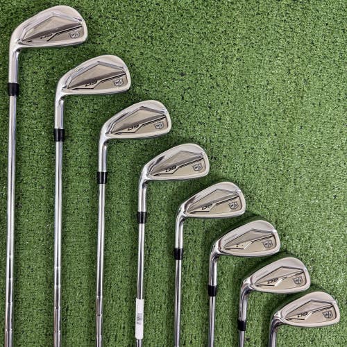 Wilson D9 Forged Iron Set 4-PW GW KBS Tour 120 Steel Stiff Flex Left Handed