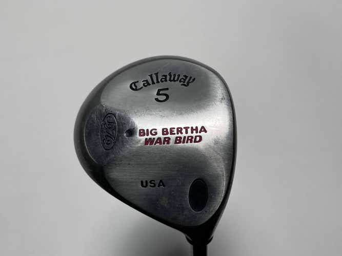 Callaway Big Bertha Warbird 5 Fairway Wood 18* RCH 90 Regular RH