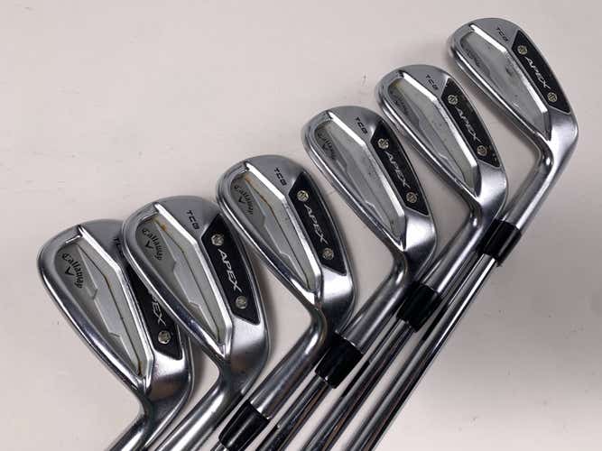 Callaway Apex TCB 24 Iron Set 5-PW True Temper DG X100 Extra Stiff Steel Mens RH