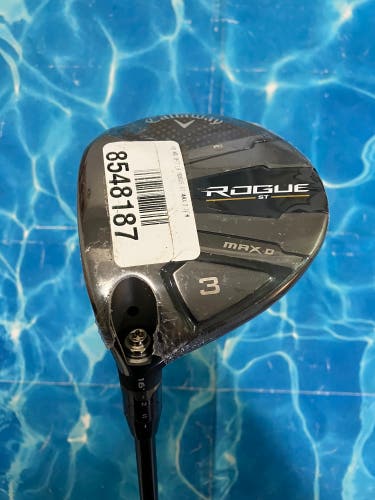 Men's Callaway Rogue ST Max Draw 3 Wood | Grafalloy ProLaunch Red Stiff Shaft | LH (New)