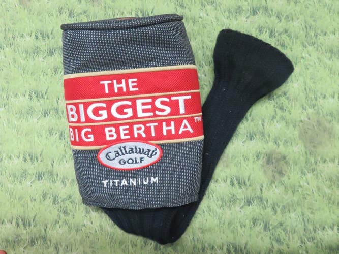 Callaway BIGGEST BIG BERTHA Titanium Driver Headcover ..