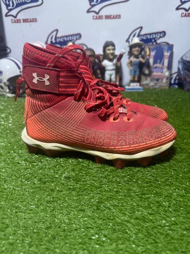 Men's 3Y (Big Kids / Youth) Under Armour Highlight High Top Molded Cleats (Used)