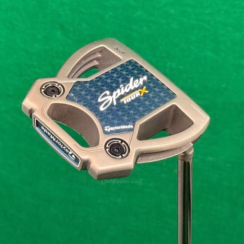 TaylorMade Spider Tour X #3 34" X3 Slant-Neck Mallet Putter KBS w/Super Stroke