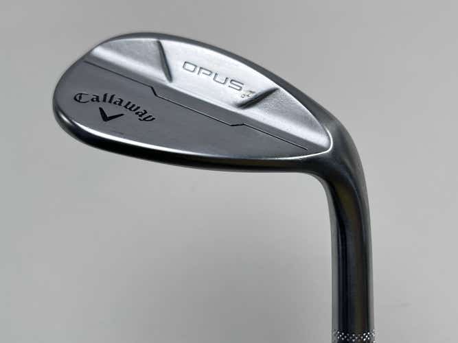 Callaway Opus Brushed Chrome Wedge 60* 10 Bounce S-Grind Mid 115g Steel Mens RH