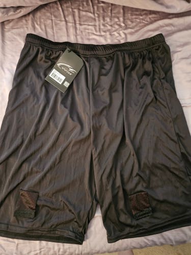 Three Senior Hockey Jocks, all XXL - one Shock Doctor pants, 2 WSI Loose Shorts
