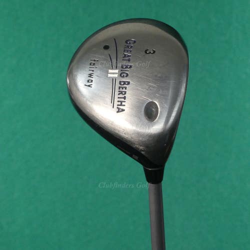 Callaway Great Big Bertha II Fairway 3 Wood GBB System 60 Graphite Regular
