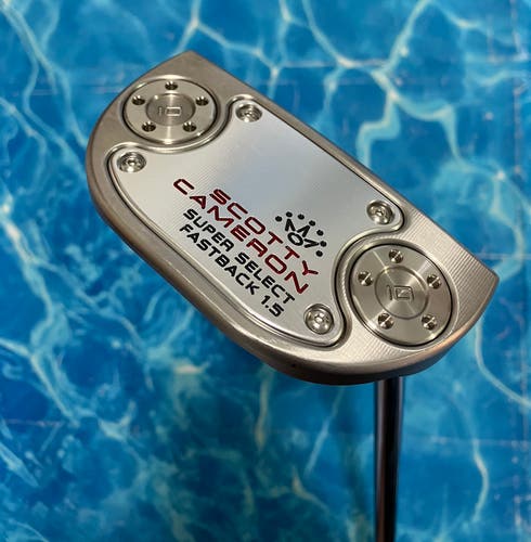 Scotty Cameron Super Select Fastback 1.5 Mallet Putter Right Handed 35" (Used)