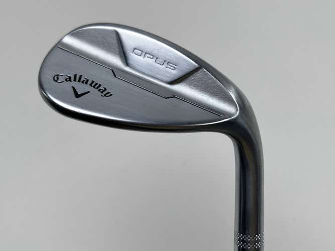Callaway Opus Brushed Chrome Wedge 56* 12 Bounce S-Grind Mid 115g Steel Mens RH