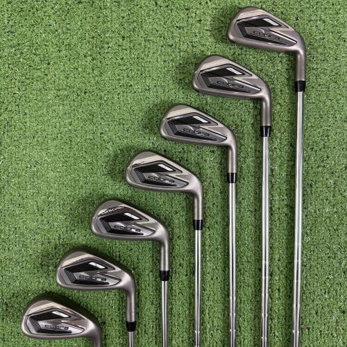 Cobra Darkspeed Iron Set 5-PW GW KBS Tour Lite Stiff Flex Steel Right Handed