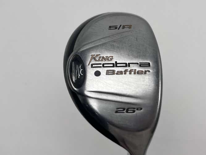 Cobra Baffler 2005 5 Hybrid 26* Aldila NV HL 65g Stiff Graphite Mens RH
