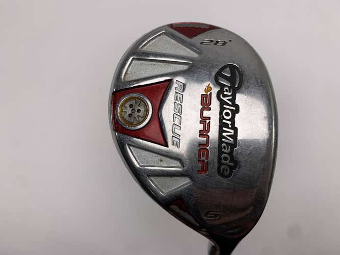 TaylorMade Burner Rescue 6 Hybrid 28* REAX SuperFast 65g Stiff Graphite Mens RH