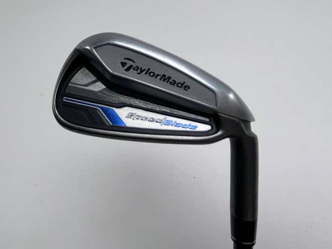 TaylorMade Speedblade Single 6 Iron VeloxT 65g Regular Graphite Mens RH