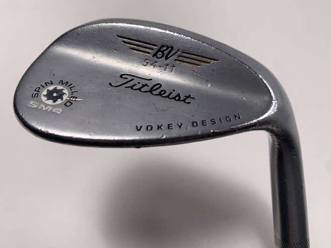 Titleist Vokey Spin Milled SM4 Chrome Sand Wedge SW 54* 11 Bounce Wedge RH