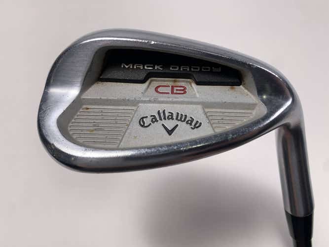 Callaway Mack Daddy CB Wedge 60* 12 Bounce OTi 75 75g Regular Graphite Mens RH