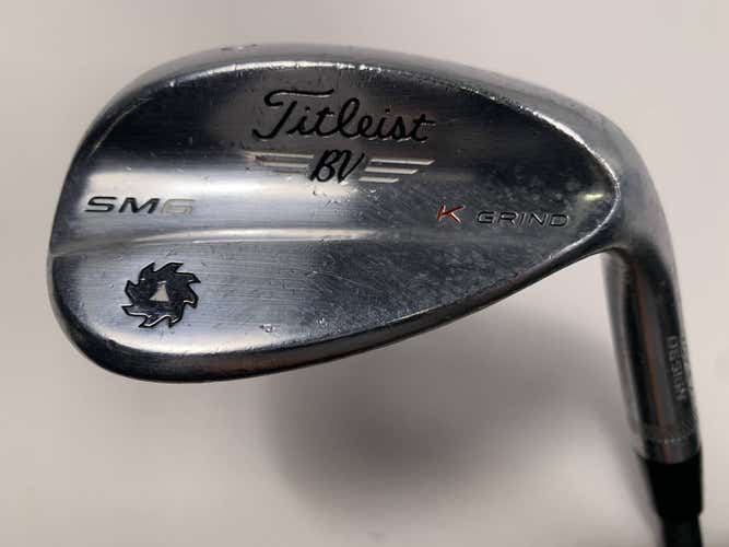 Titleist Vokey SM6 Tour Chrome Wedge 60* 12 K-Grind Kuro Kage Ladies Womens RH