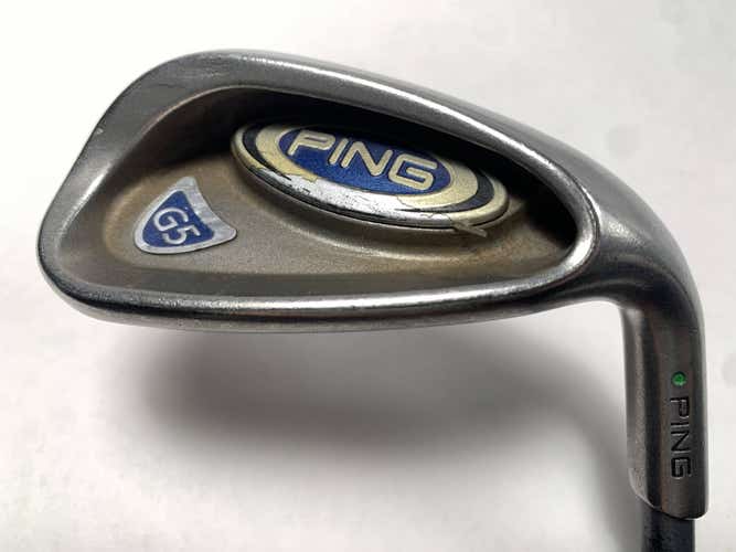 Ping G5 Sand Wedge SW Green Dot TFC 100 I Regular Graphite Mens RH 2* Upright