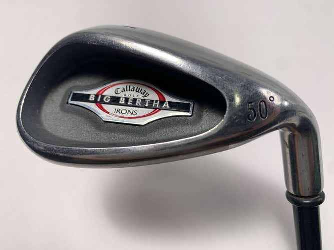 Callaway Big Bertha 2002 Wedge 50* RCH 75i Regular Graphite Mens RH