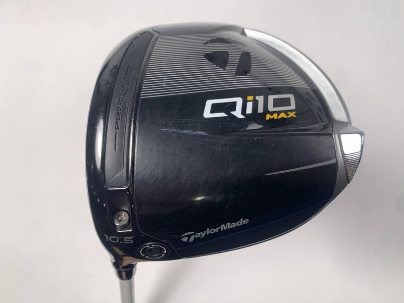 TaylorMade Qi10 MAX Driver 10.5* Clear 3.6 64g Extra Stiff LH Midsize Grip