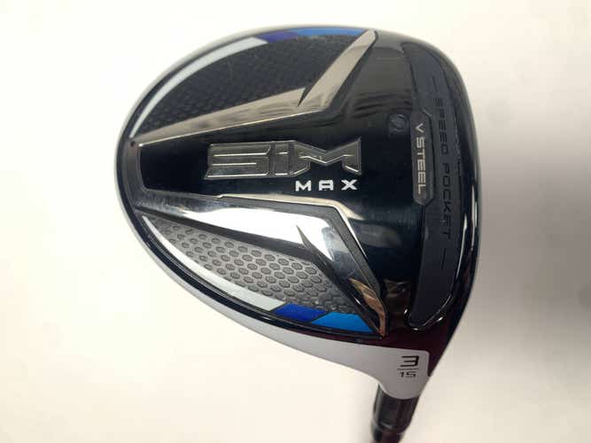 TaylorMade SIM MAX 3 Fairway Wood 15* Matrix Ozik XCON-6 Regular RH