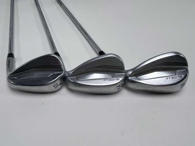 Ping Glide 4.0 Wedge Set 50* 12 54* 12 58* 6 Black Dot Z-Z115 Wedge Steel RH