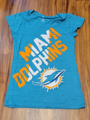 NFL Teens Apparel Miami Dolphins Shirt, Tag Size Medium