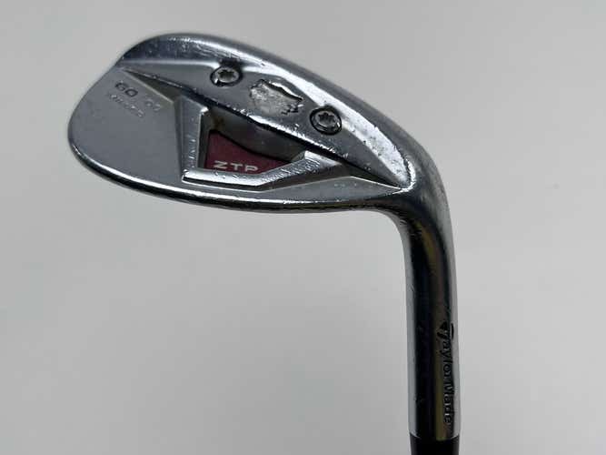 TaylorMade ZTP Groove Chrome Wedge 60* 6 Bounce KBS Hi-Rev Wedge Steel Mens RH