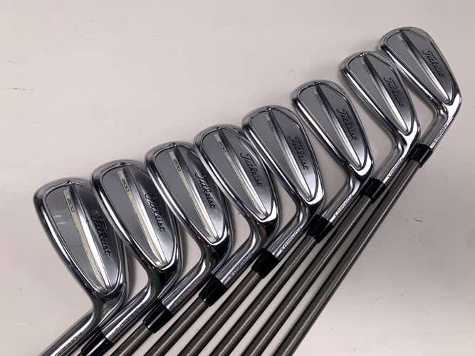 Titleist T200 2023 Iron Set 4-PW+AW AeroTech SteelFiber i95 CW Stiff Graphite RH