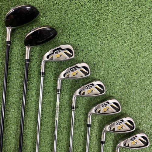 Cobra S2 Max Hybrid Iron Set 3H 4H 5-PW Regular Flex Steel/Graphite Left Handed