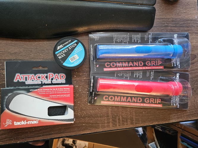 Tacki Mac Command Grips (New) + Stick Wax