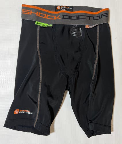Medium Shock Doctor Core Compression Short With Bio flex Cup Pocket 235 - Youth