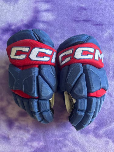 Blue Senior CCM HG95C Gloves 13" (Used)