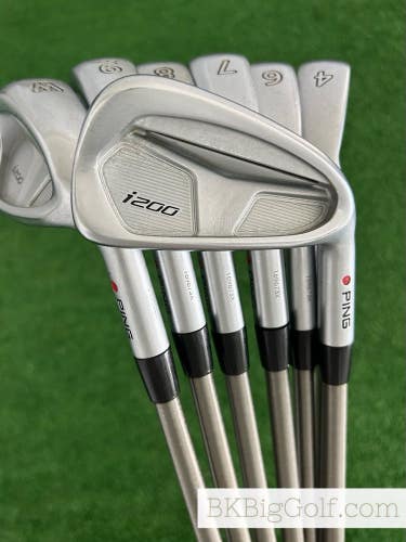 Ping i200 Iron Set 4-W / SteelFiber i110 Stiff Graphite