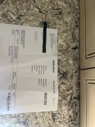 Junior Bauer Vapor Flylite Left Hand Hockey Stick P92 40 Flex (New)