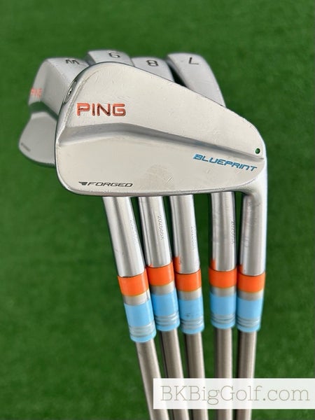 Ping Blueprint Forged Iron Set 6-P / SteelFiber i110 Extra Stiff Graphite +2
