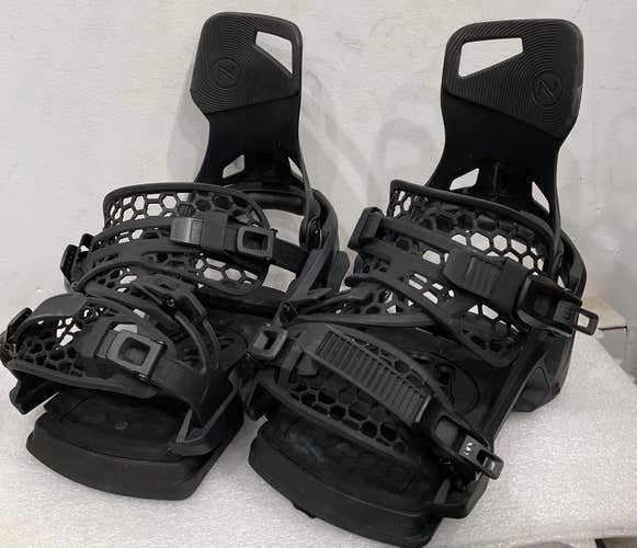 Men's Large/XL Nidecker SUPERMATIC Snowboard Bindings (Used) (SY2853)