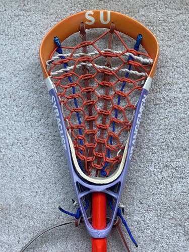 Vintage STX SAM Syracuse Lacrosse Stick Custom ULMAN 1970s 1980s