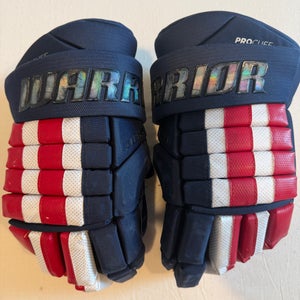 Warrior Alpha FR2 Pro, Pro Stock 15" Hockey Gloves Rivermen 8947