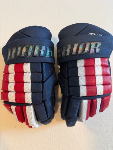 Warrior Alpha FR2 Pro, Pro Stock 15" Hockey Gloves Rivermen 8947
