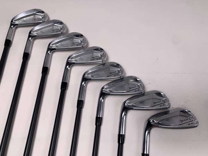 LEFTY Srixon ZXi5 Iron Set 4-PW+AW UST Dart TSPX Concept F4 90g Stiff LH +1/2"