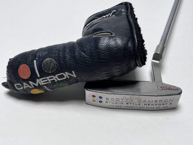 Scotty Cameron Studio Style Newport 2 Putter 34" Mens RH HC