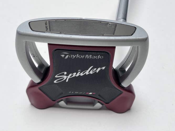 TaylorMade Spider Tour Silver Double Bend Putter 34" SuperStroke Pistol GT RH
