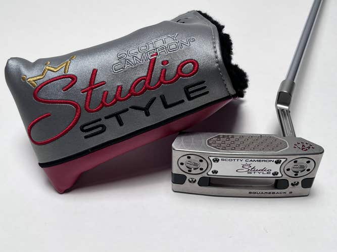Scotty Cameron Studio Style Squareback 2 2025 Putter 34" Mens RH HC