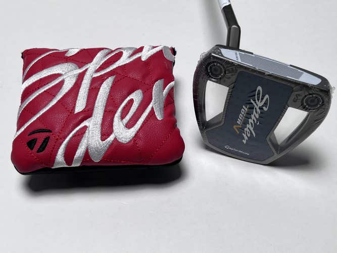 TaylorMade Spider Tour V Small Slant V3 Putter 35.5" Mens LH HC NEW