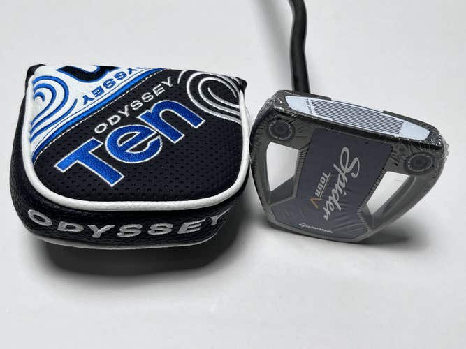 LEFTY TaylorMade Spider Tour V Double Bend V7 Putter 35.5" Mens LH HC NEW