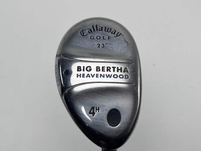Callaway Big Bertha Heavenwood 4 Hybrid 22* Gems 55 Ladies Graphite Womens RH