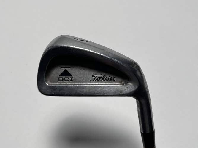 Titleist DCI Black Single 5 Iron Tri-Spec Stiff Steel Mens RH Midsize Grip