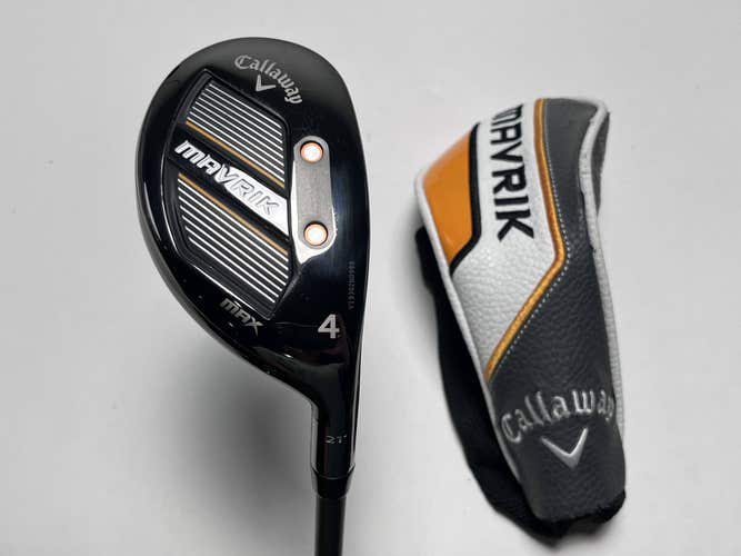 Callaway Mavrik Max 4 Hybrid 21* Project X Catalyst 5.5 65g Regular RH HC