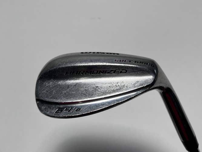 Wilson Harmonized Classic Wedge 64* 8 Bounce Wedge Steel Mens RH Oversize Grip